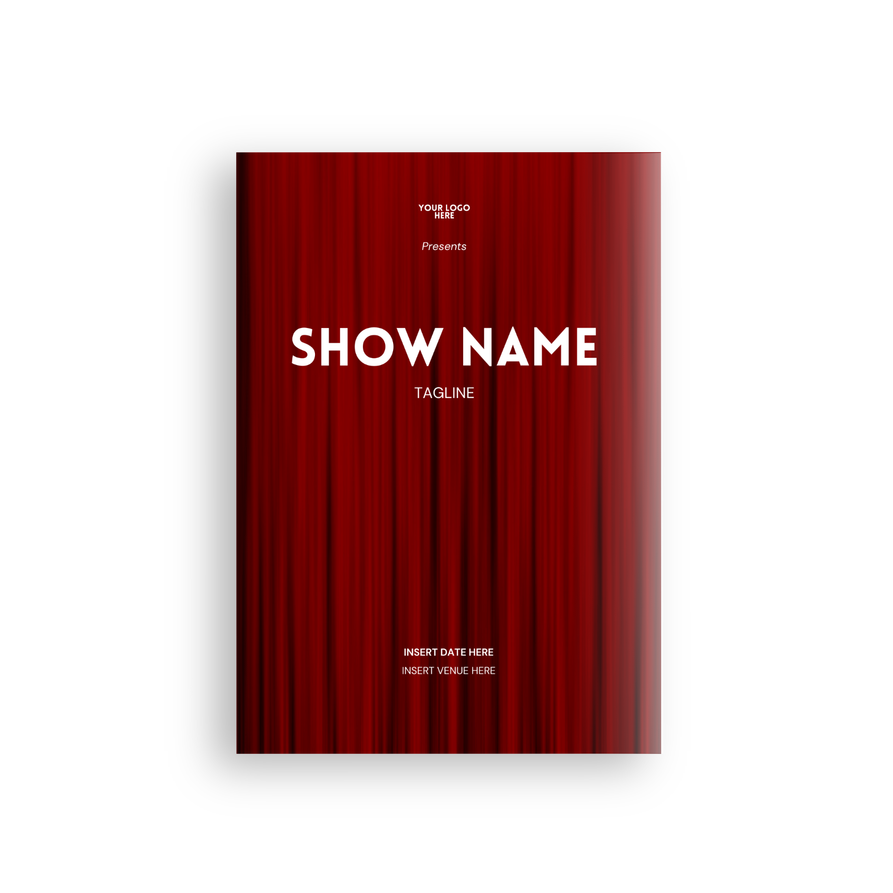 The Standard Program Canva Template - A4