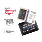Naughty Program Canva Template - A4