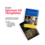 Naughty Program Canva Template - A4