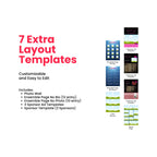 Naughty Program Canva Template - A4
