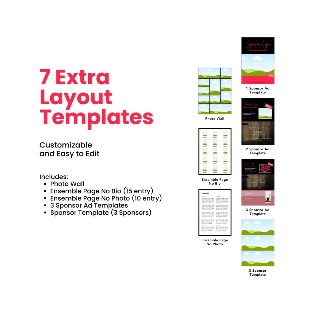 The Standard Program Canva Template - A4