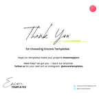 The Standard Program Canva Template - A4